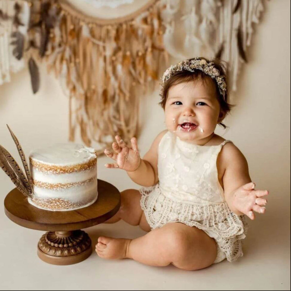 Boho Lace Onesie Infant Romper Baby Girl Boho Outfit Preemie