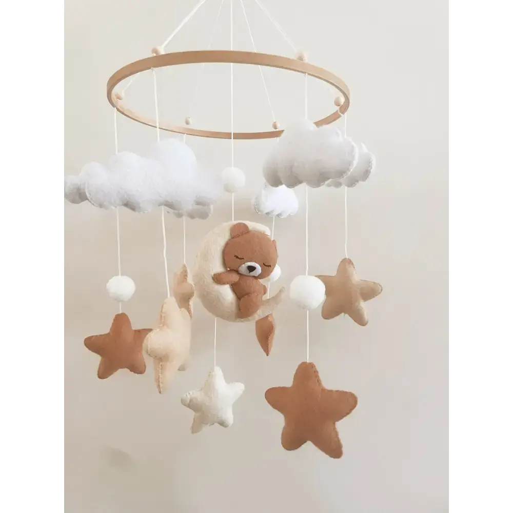 Teddy Bear Baby Cot Mobile