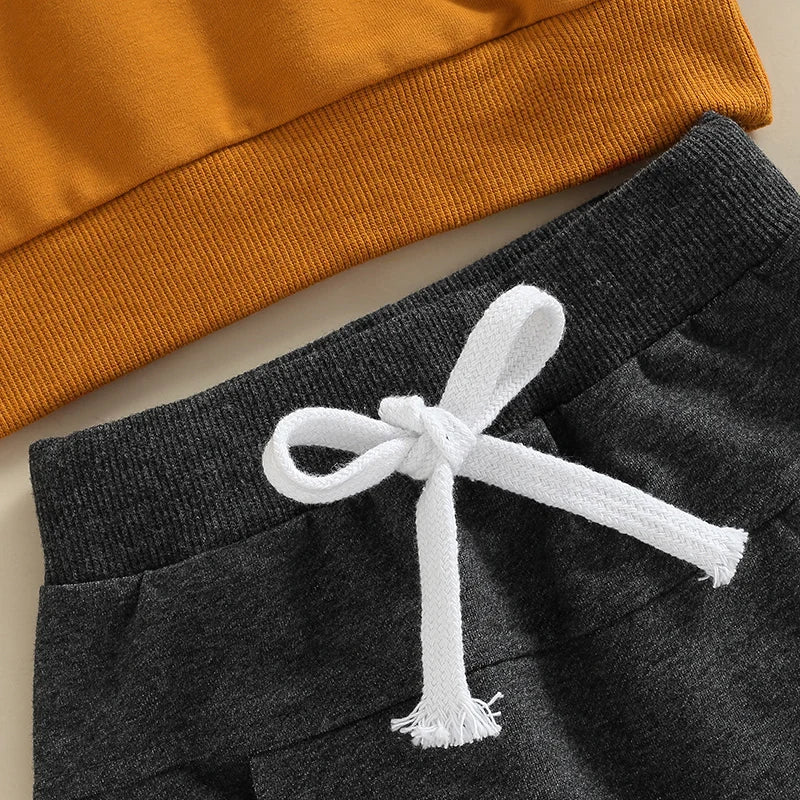 Close-up of Bubs Hoodie Trackie Set