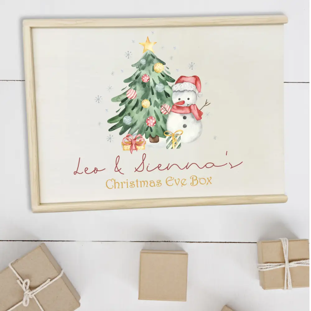 Christmas Box Australia | Personalised Wooden Box