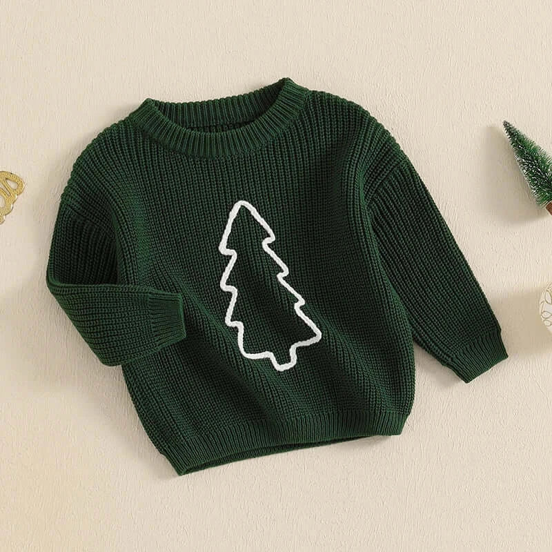 Christmas Knit Jumper for Baby and Toddler | Festive & Cozy - Lulu Babe