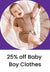 Save 25% on baby boy clothes in Lulu Babe's Click Frenzy Sale