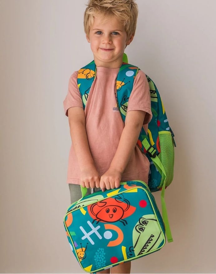 Crocodile Backpack & Lunch Bag Bundle