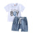 Daddy's Boy Set | Stylish T-Shirt & Shorts for 0-3 Years - Lulu Babe