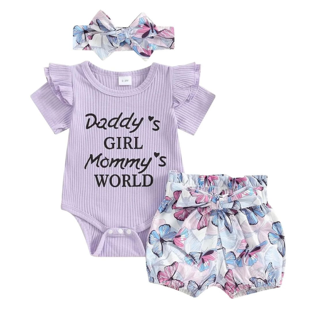 Daddy's Girl Mommy's World Set