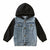 Urban Denim Hoodie Jacket