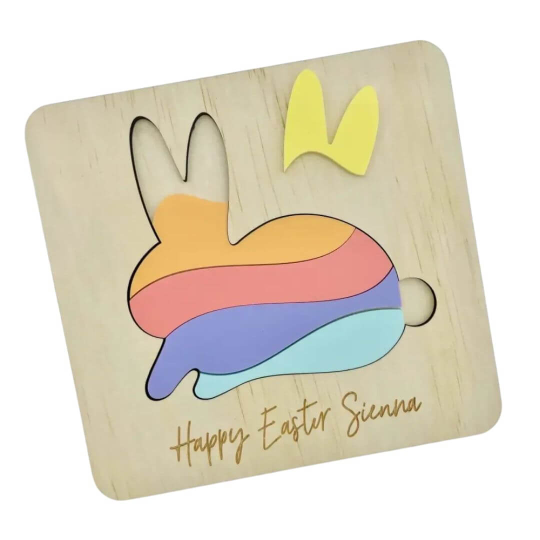 Personalised Easter Bunny Puzzle