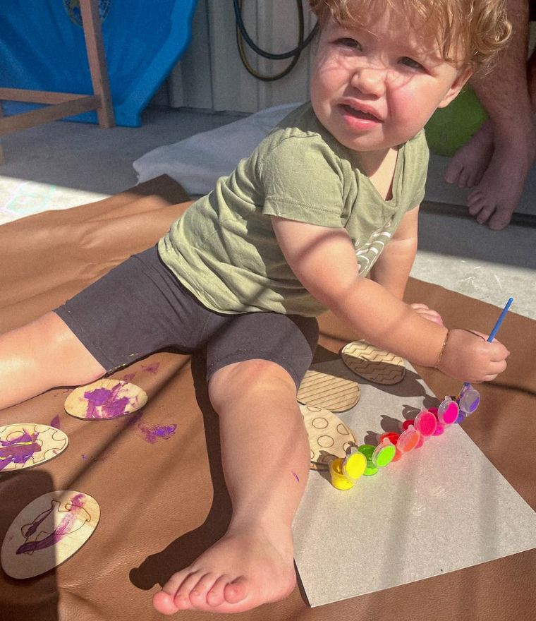 Wooden Easter Egg Paint Kit for kids | Decorate Your Own Easter Eggs