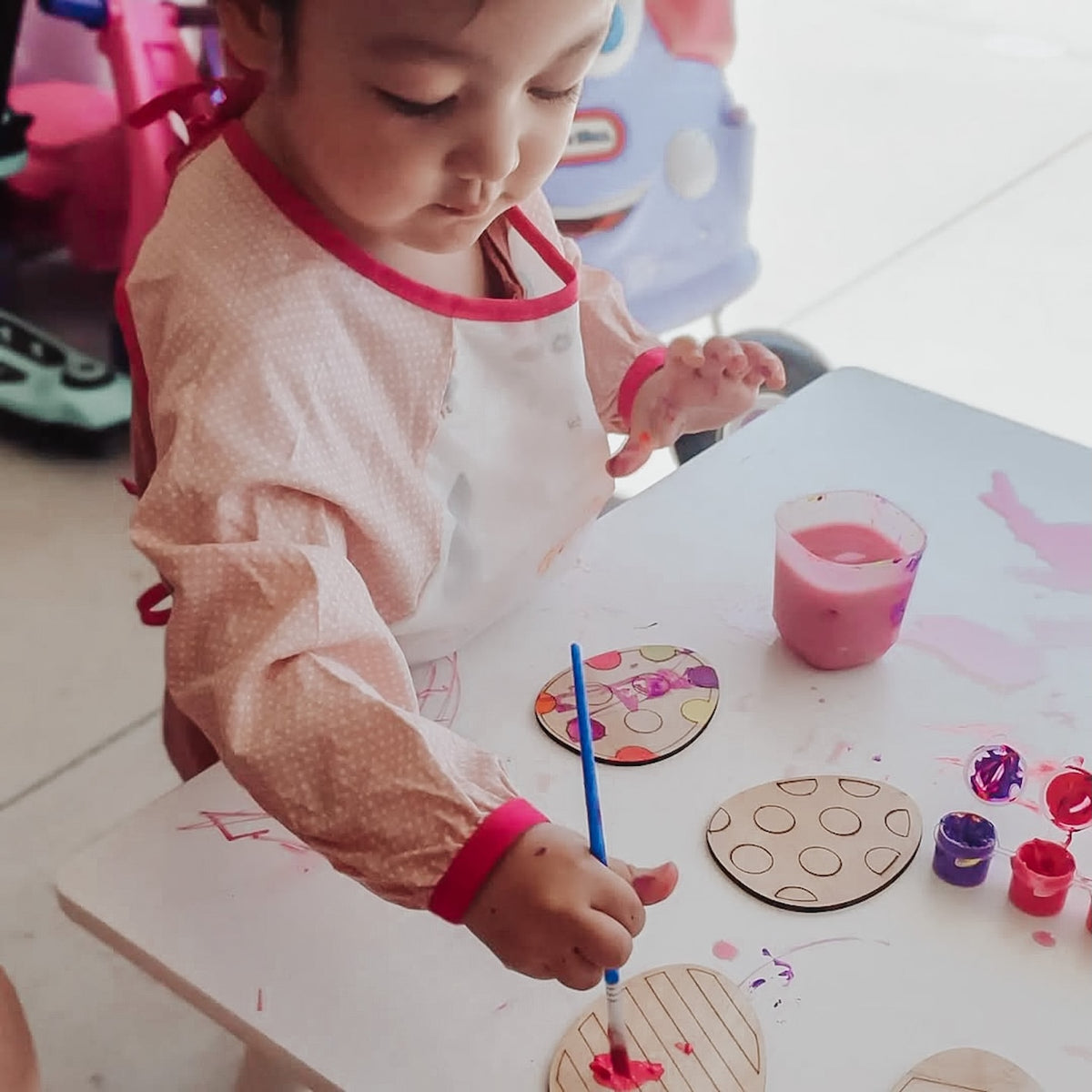 Wooden Easter Egg Paint Kit for kids | Decorate Your Own Easter Eggs