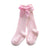 Elodie Bow Socks | Adorable Knee-High Baby Socks - Lulu Babe