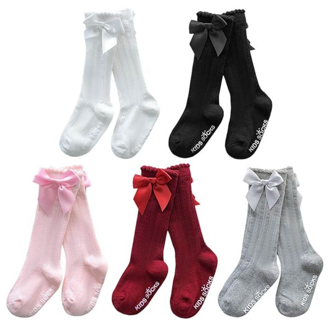 Elodie Bow Socks