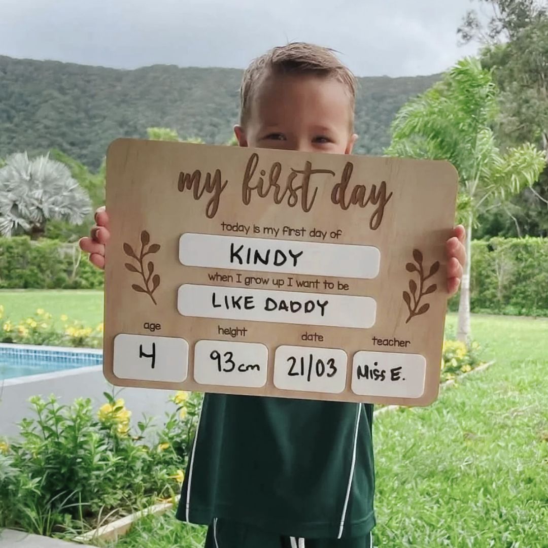 First Day of School Board