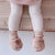 Baby Girl Fluffy Slides | Slip On Sandals - Lulu Babe