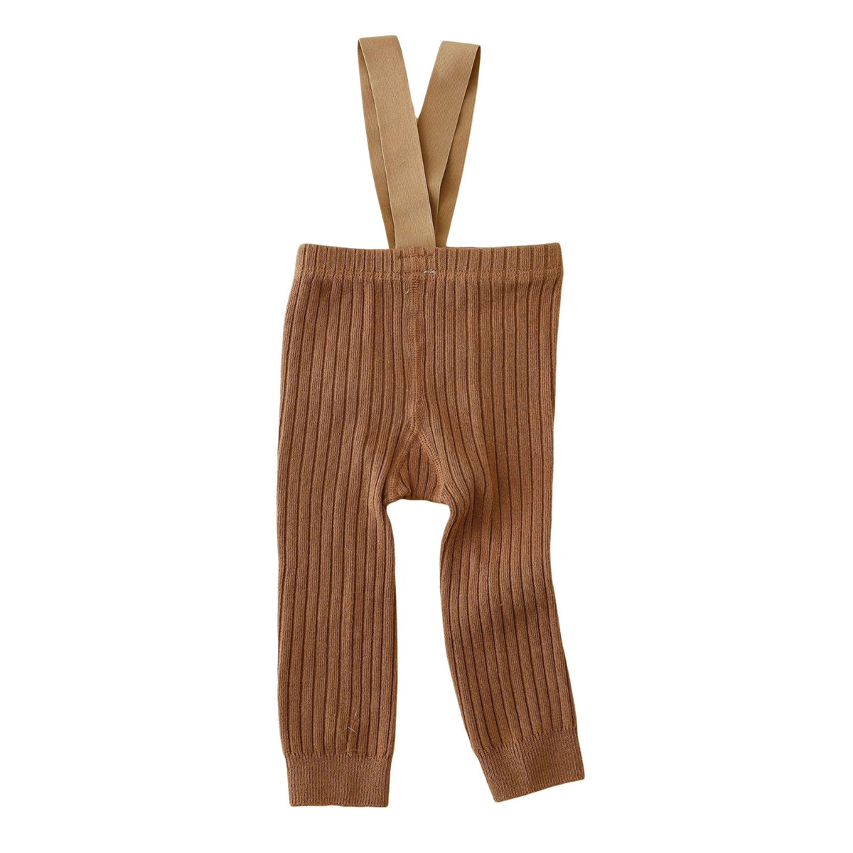 Vintage Baby Suspender Tights in hazelnut | Cute Footless Unisex Leggings - Lulu Babe