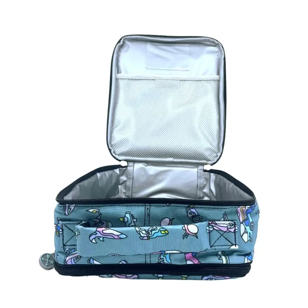 Insulated Kids Lunch Bag | Fun Transport Print - Little Renegade Company