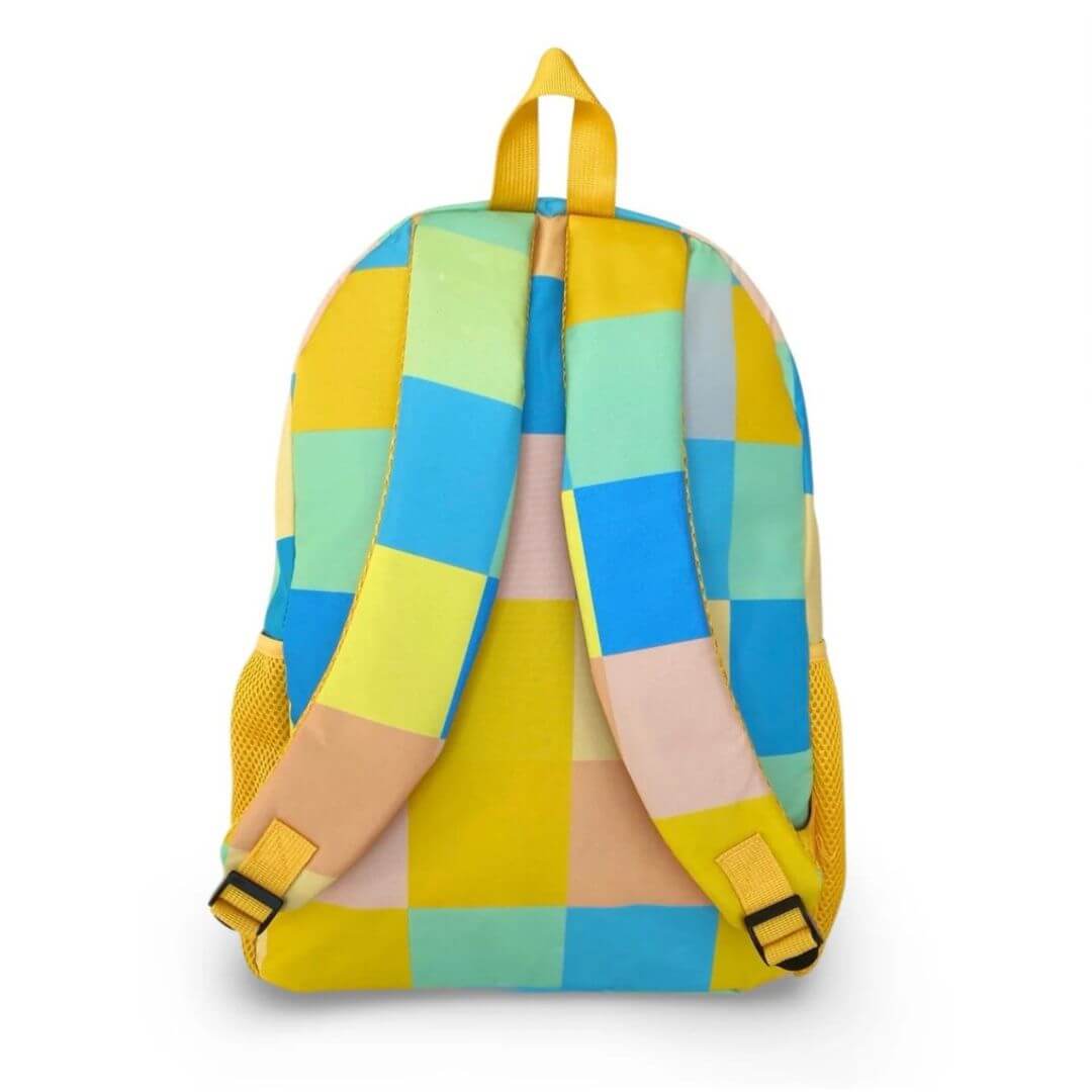 Gingham Kids Backpack – Trendy and Practical School Bag - Lulu Babe