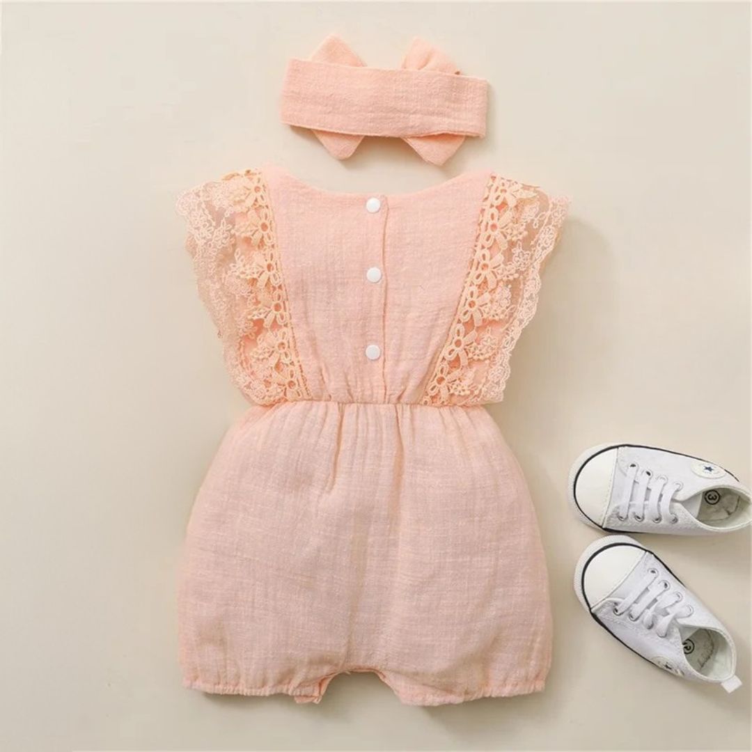 Harper Lace Romper