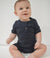 Hayden Ribbed Baby Onesie | Unisex Short Sleeve Romper - Lulu Babe