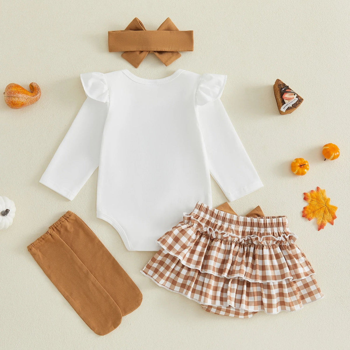 Homemade Rolls Gingham Set