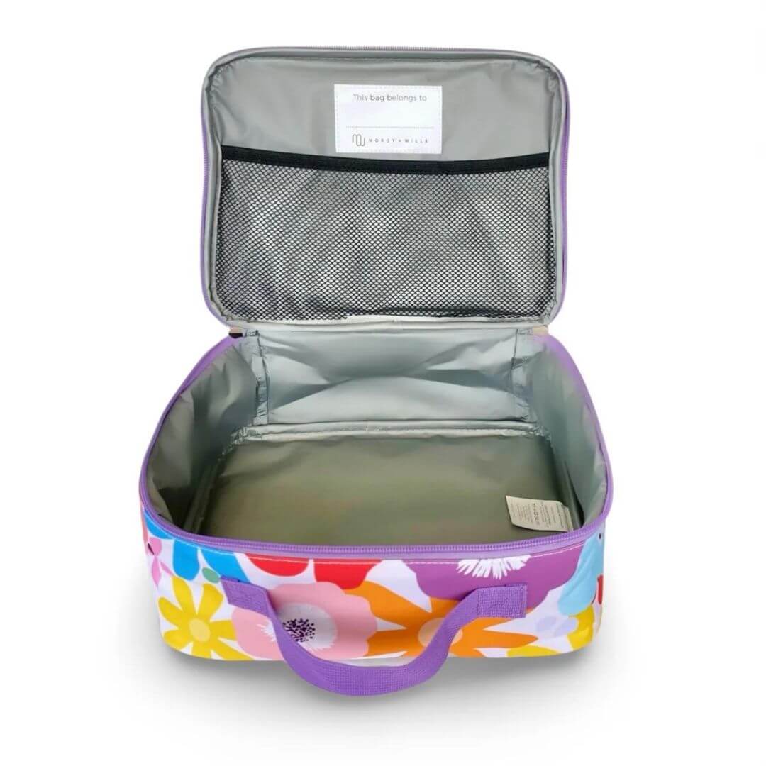 Kids Floral Lunch Bag | Fun & Bold Print - Morgy and Wills