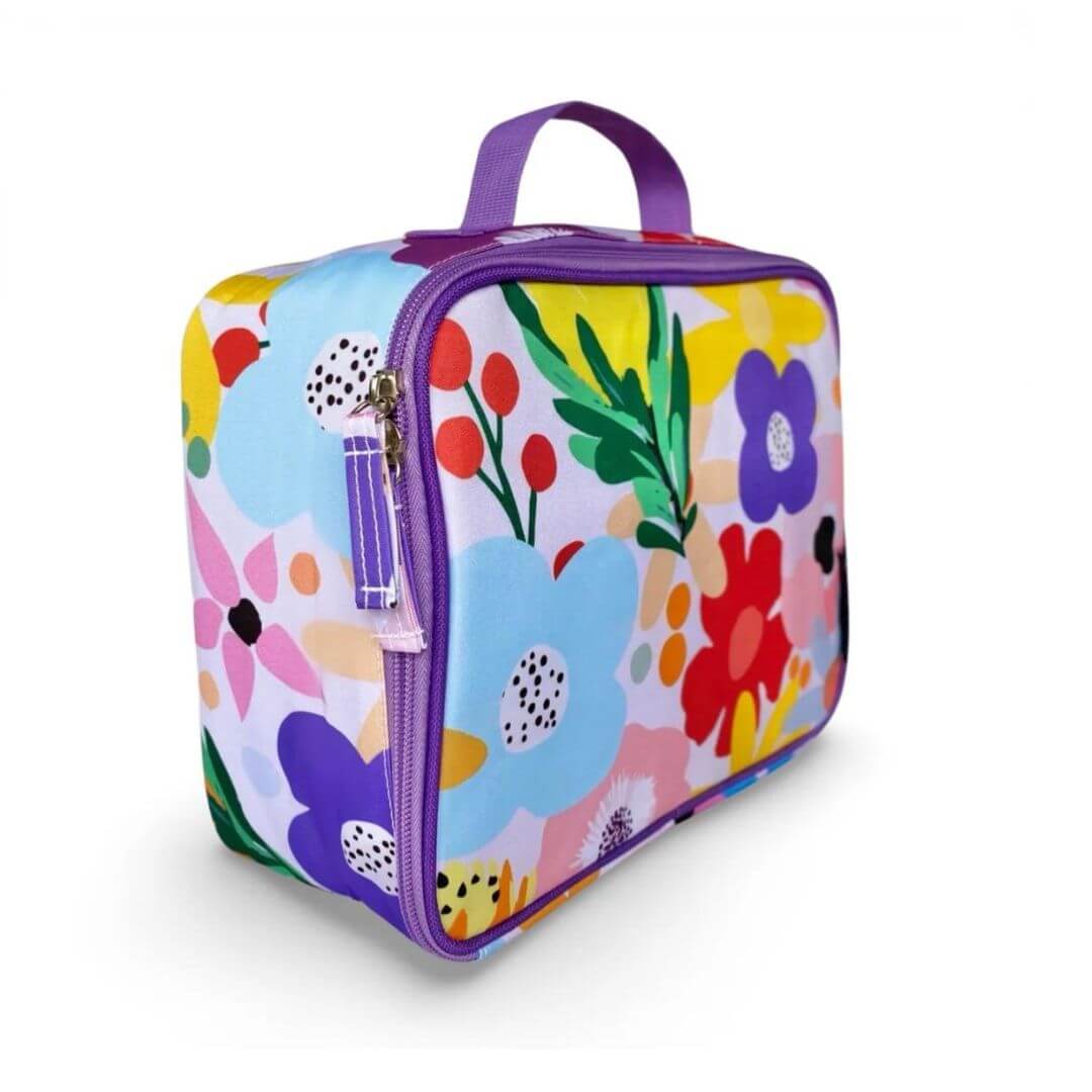 Kids Floral Lunch Bag | Fun & Bold Print - Morgy and Wills