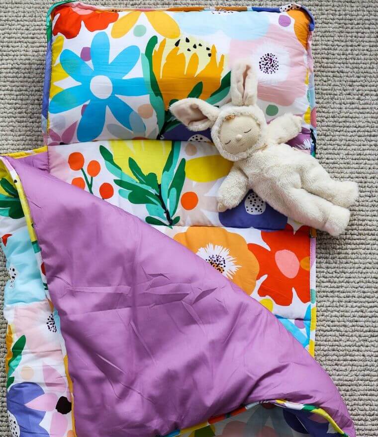 Kids Nap Mat | Portable Toddler Nap Mat Australia - Morgy and Wills
