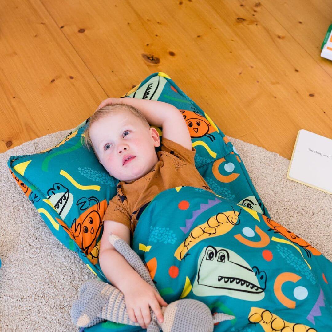 Kids Nap Mat | Portable Toddler Nap Mat Australia - Morgy and Wills