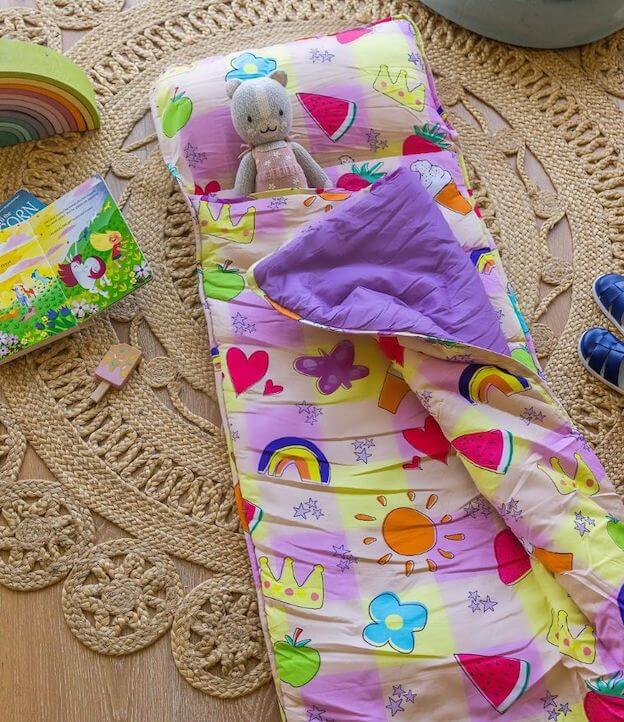 Kids Nap Mat | Portable Toddler Nap Mat Australia - Morgy and Wills