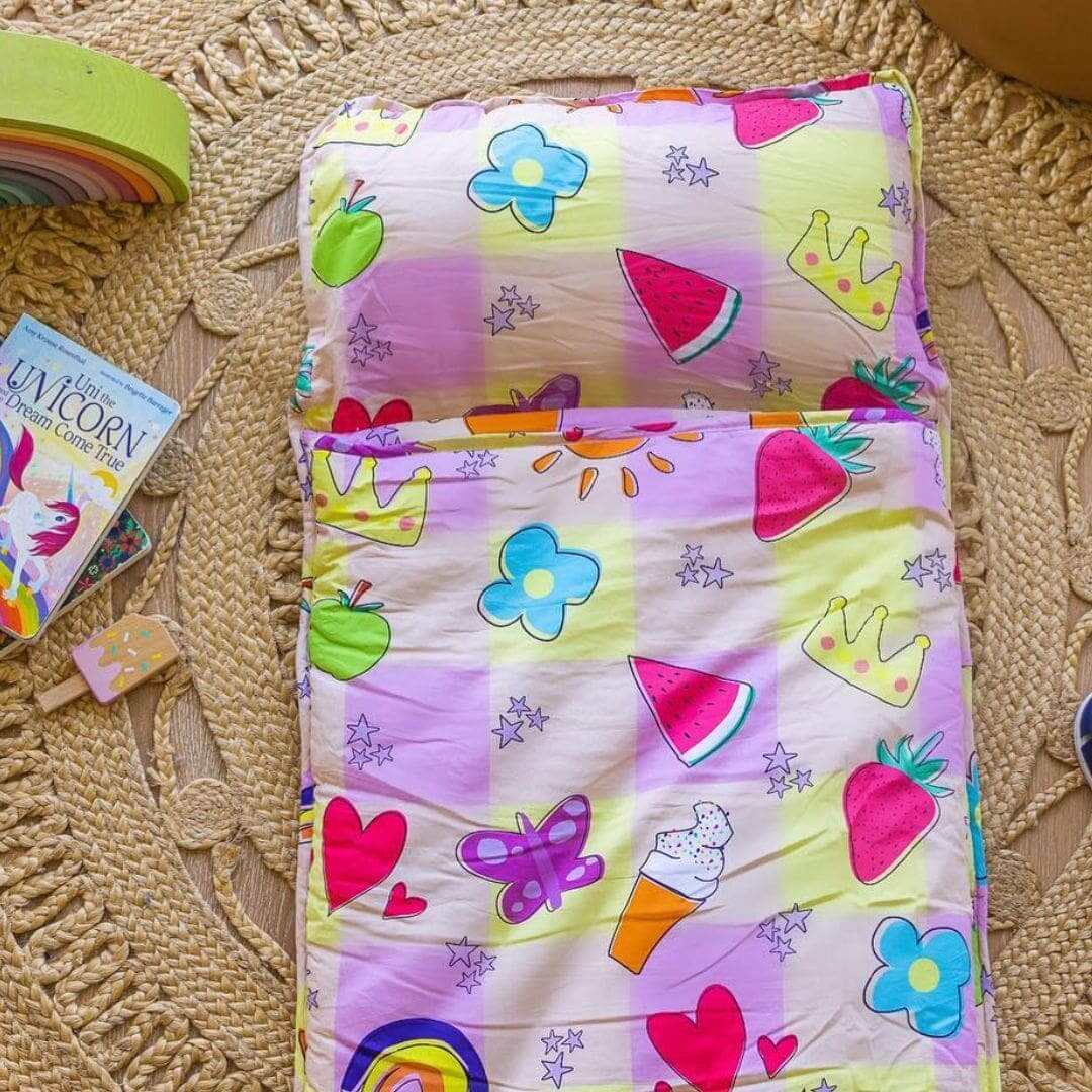 Kids Nap Mat | Portable Toddler Nap Mat Australia - Morgy and Wills