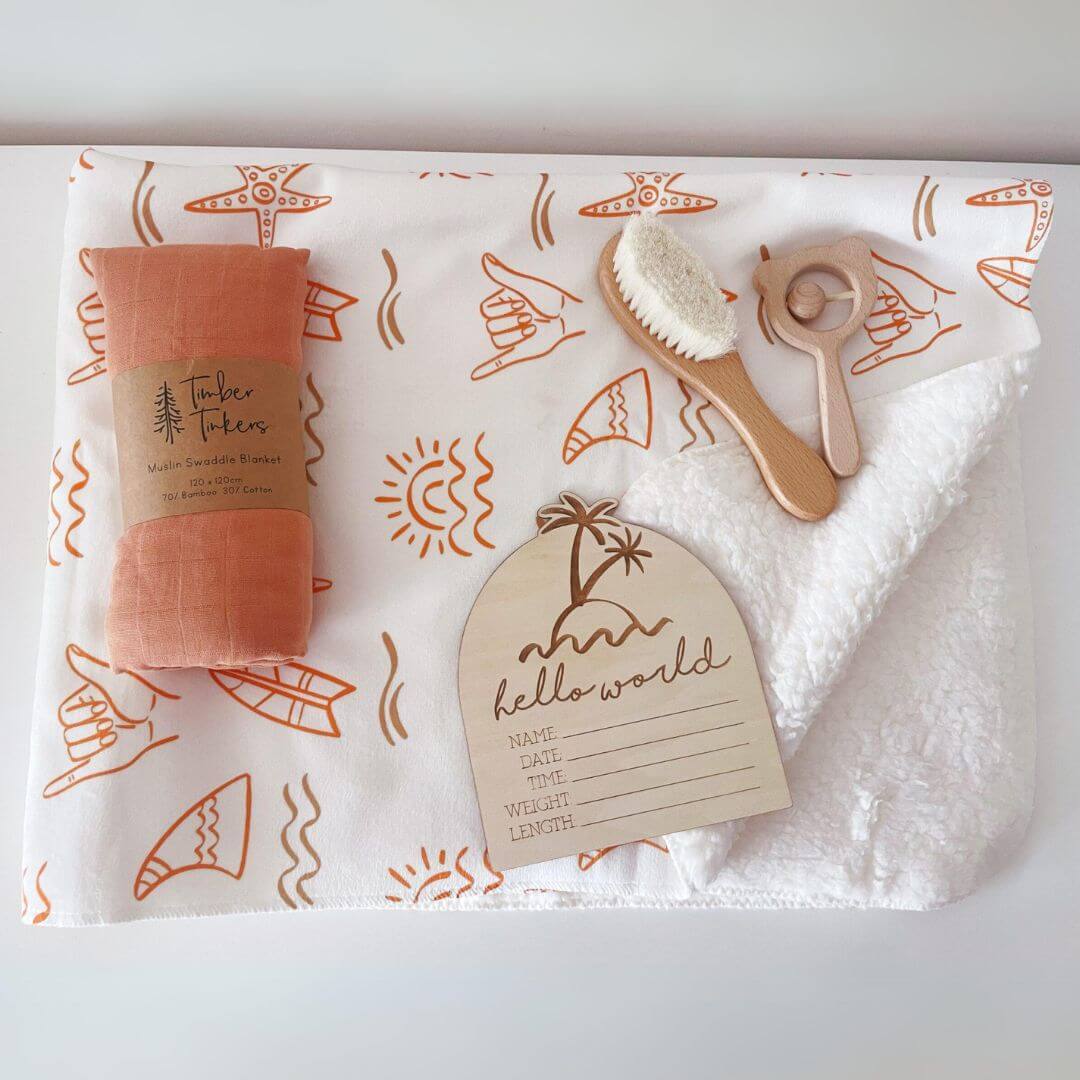 Surf Baby Gift Box | Adorable Essentials for Newborns