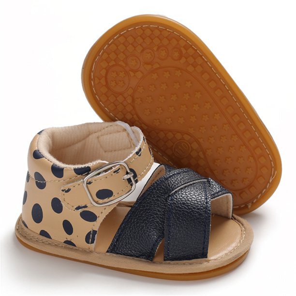 Velcro Baby Sandals Leopard | Stylish & Easy On - Lulu Babe