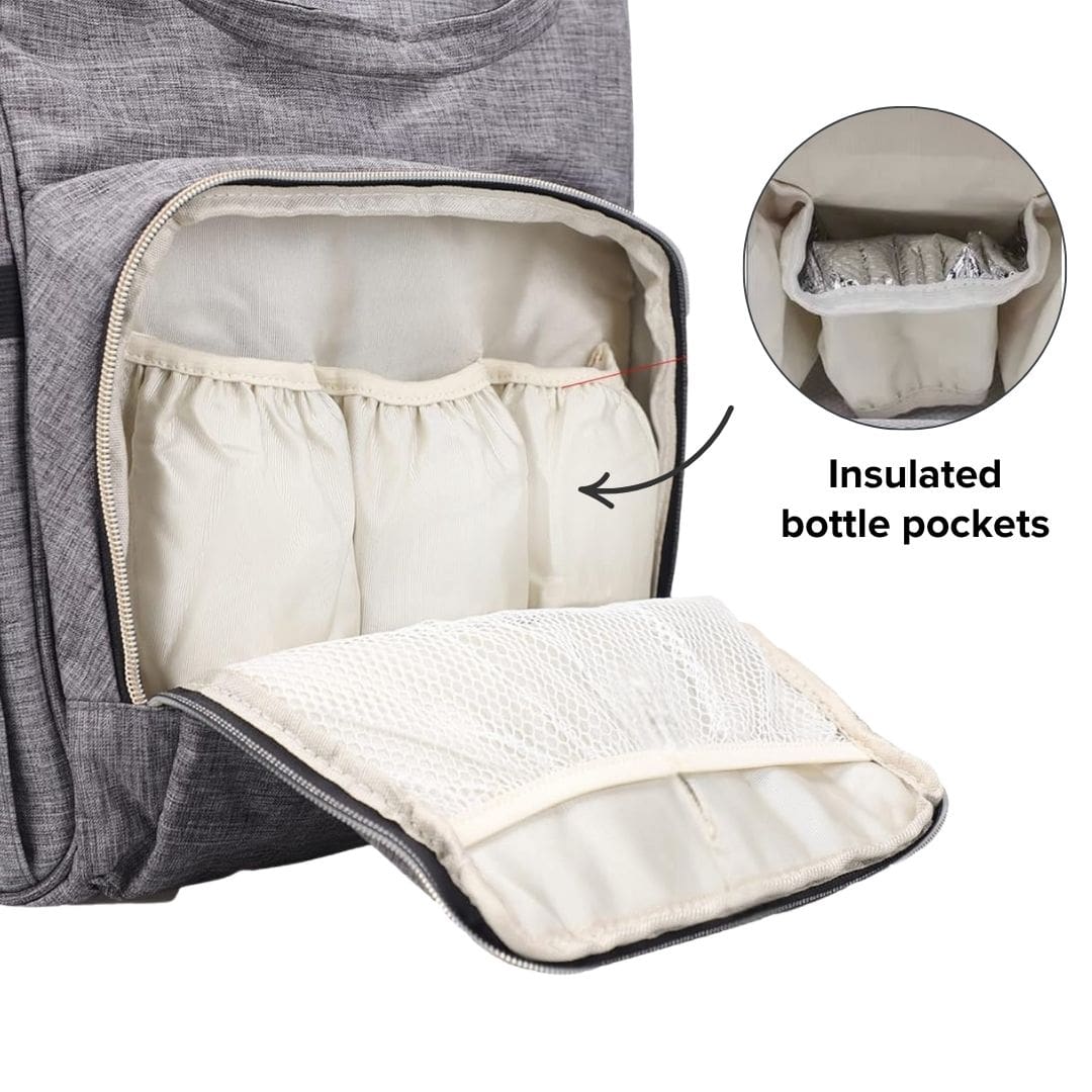 LeQueen Quilted Nappy Backpack