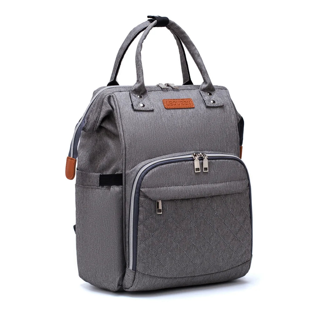 LeQueen Quilted Nappy Backpack