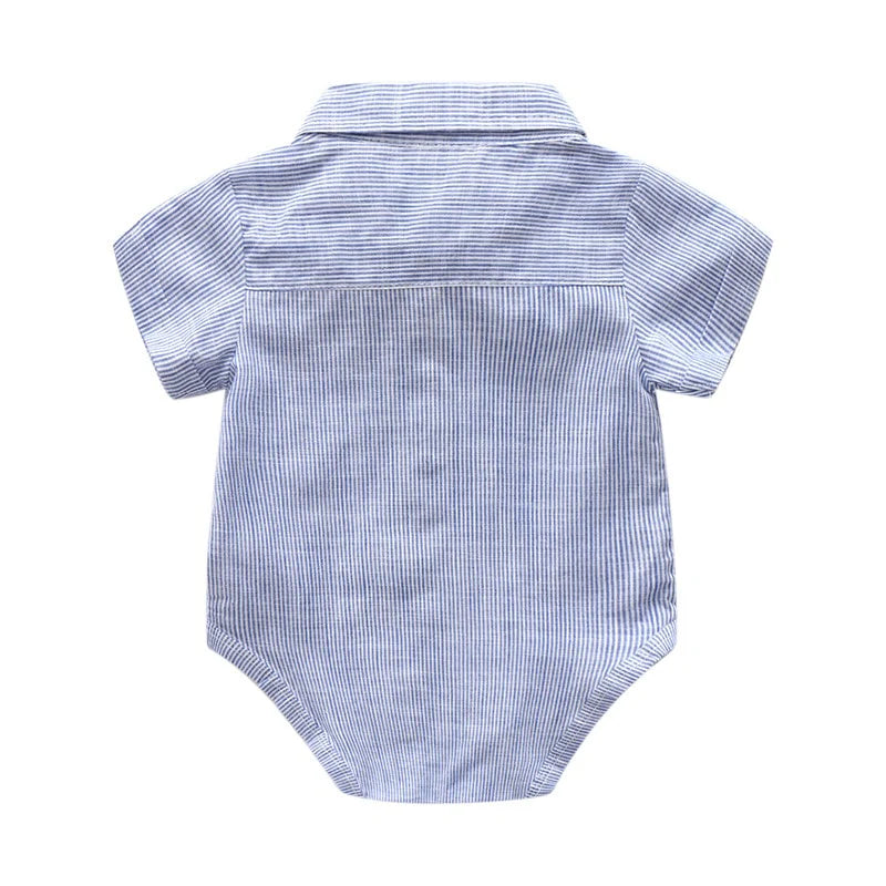 Levi Tie & Suspenders Set | Baby Boy Gentleman Outfit - Lulu Babe