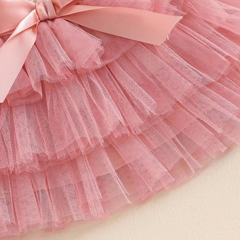 Lil Sis Pink Tutu Set | Adorable Baby Sister Outfit - Lulu Babe