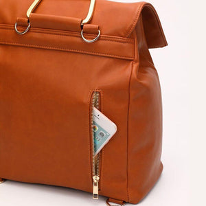 Lily Luxe Nappy Bag - Stylish and Compact Baby Changing Bag - Lulu Babe