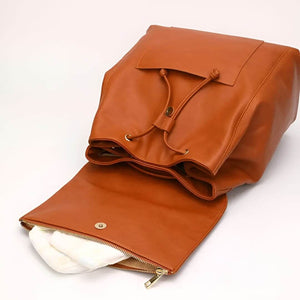 Lily Luxe Nappy Bag - Stylish and Compact Baby Changing Bag - Lulu Babe