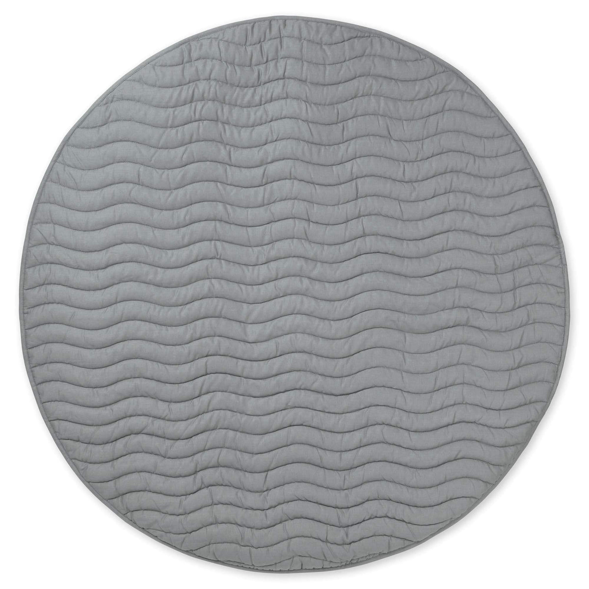 Linen Baby Play Mat in sage | Waterproof & Washable - Lulu Babe