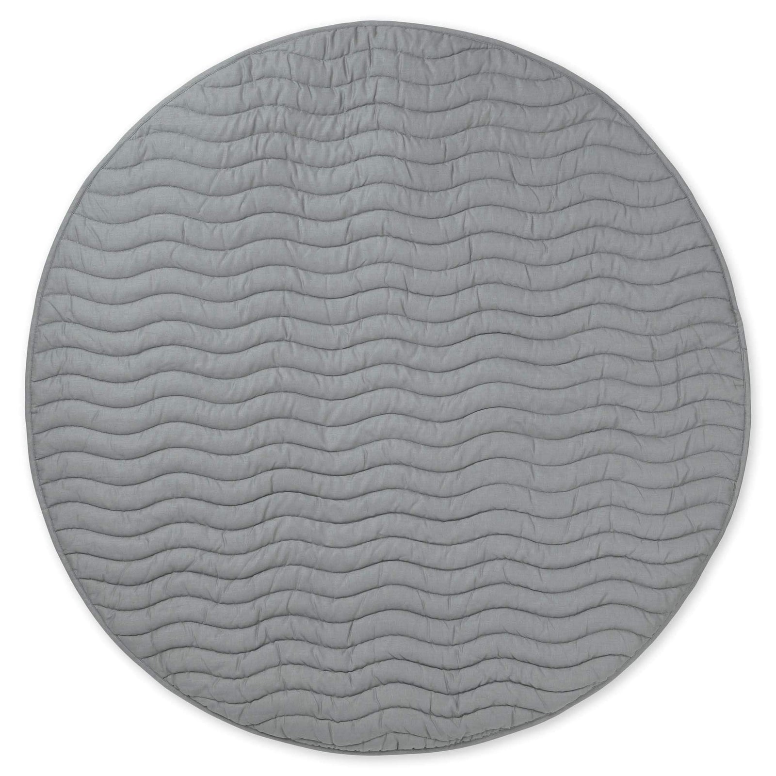 Linen Baby Play Mat in sage | Waterproof & Washable - Lulu Babe