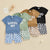 Mama's Boy checkered baby boy outfits