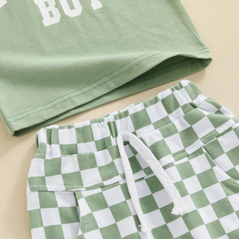 Mama's Boy baby outfit - closeup