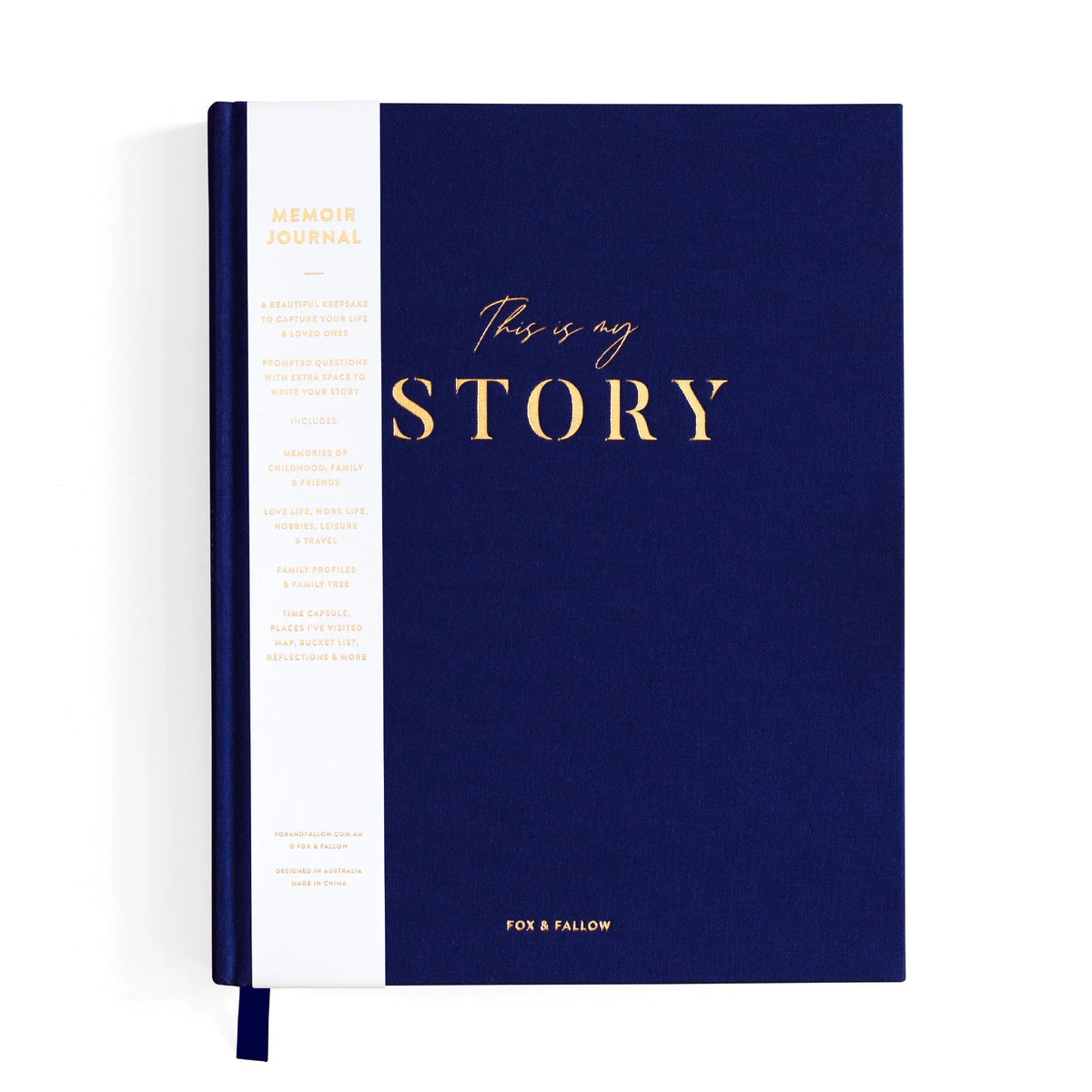 This Is My Story – A Beautiful Memoir Journal - Fox & Fallow