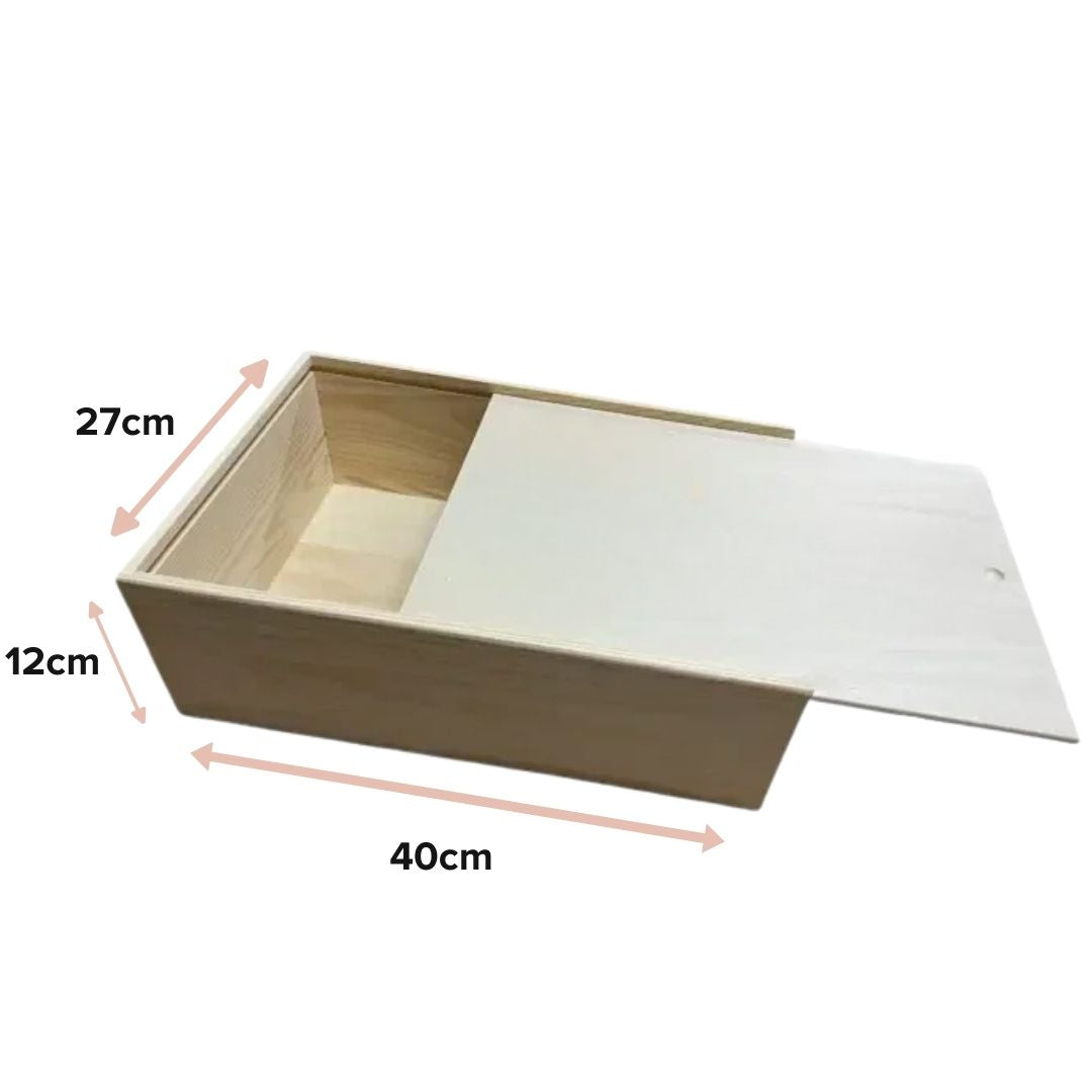 Personalised Wooden Christmas Box