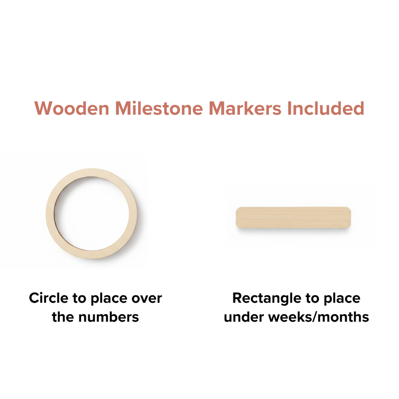 Personalised Baby Milestone Blanket