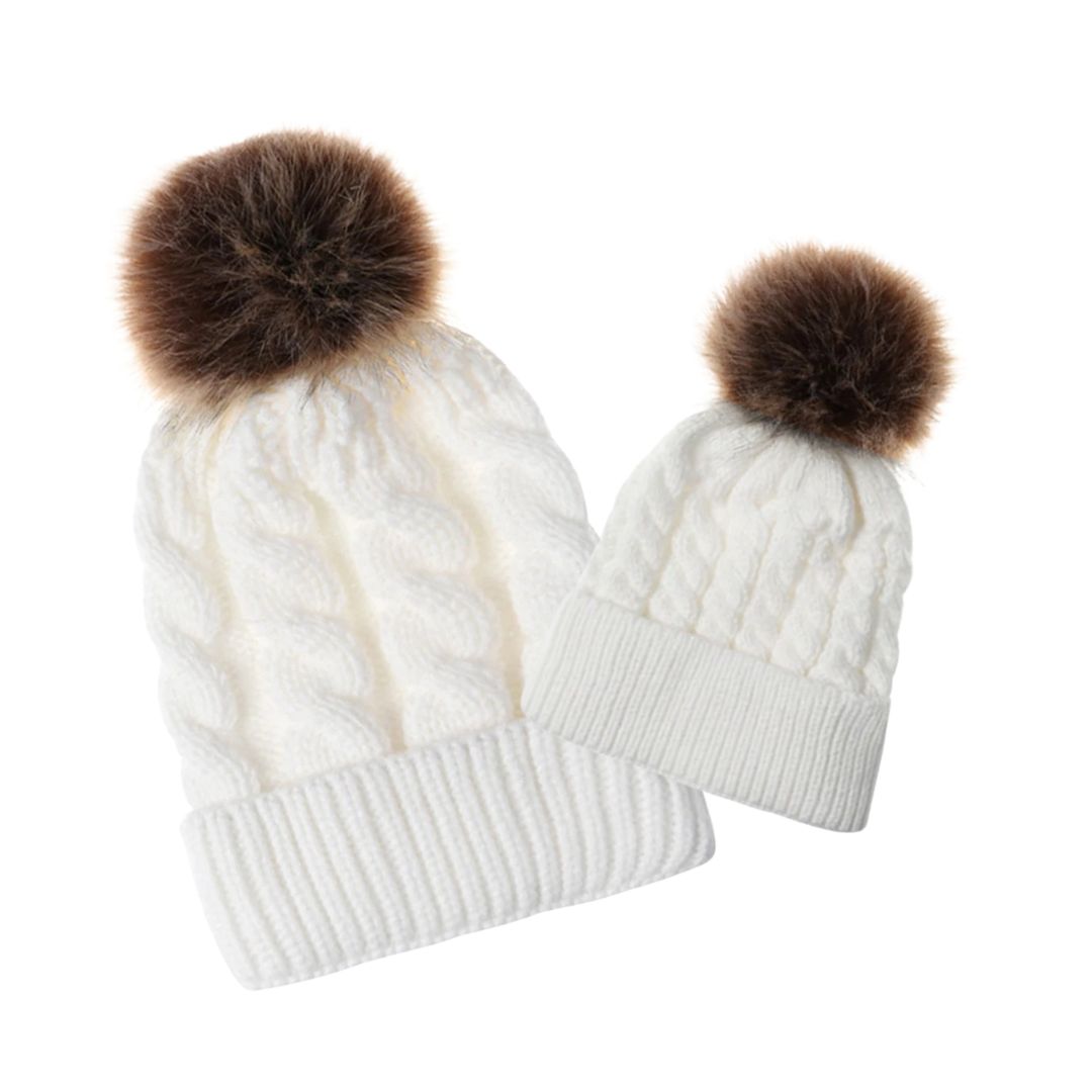 Mummy & Me Matching Beanie Set | 2 Beanies for Mum & Baby - Lulu Babe