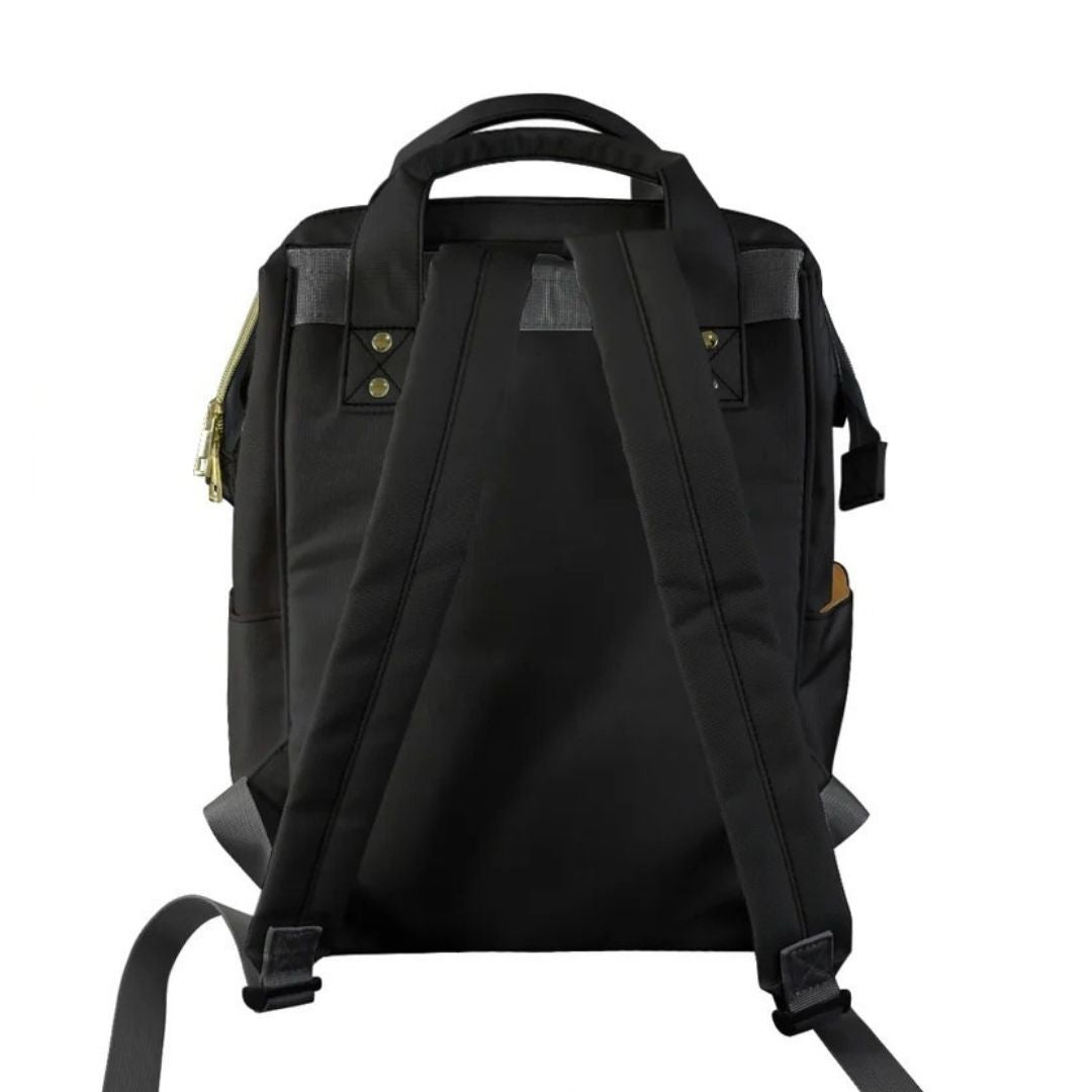 Personalised Nappy Bag - Black