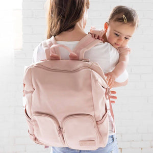 Neoprene Nappy Bag | Personalise with any name - Lulu Babe