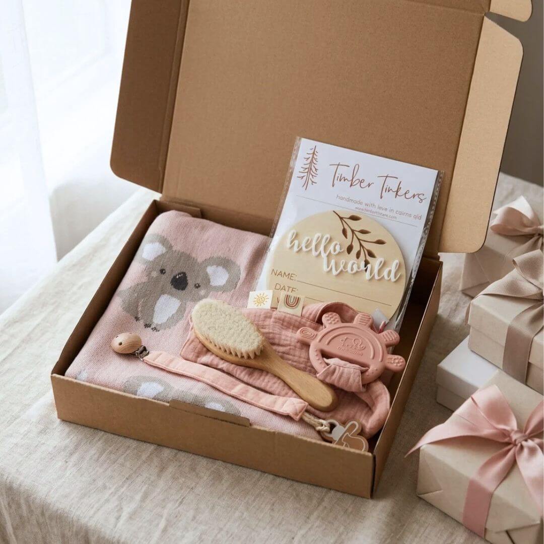 Baby Gift Box - Pink Koala