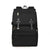 Black nappy backpack - spacious with lots of pockets - Lulu Babe