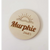 Personalised Baby Name Wooden Disc - Sun